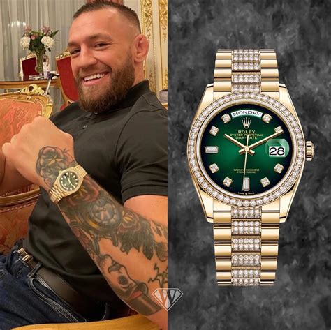 conor mcgregor new rolex|Conor McGregor's Watch Collection Hits Hard .